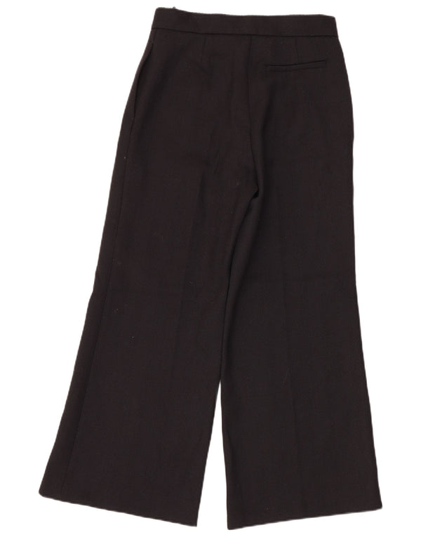 Cos Женские повседневные брюки с высокой талией и широкими штанинами W28 L28 Темно-синий с шевроном