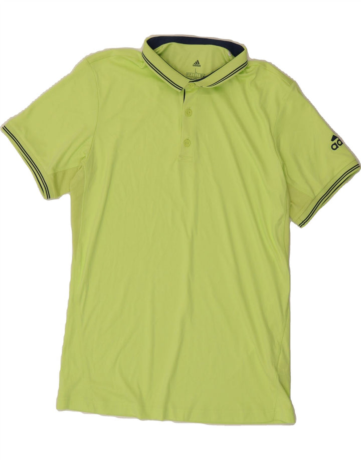 ADIDAS Mens Climalite Polo Shirt Large Green Polyester Vintage Adidas and Second-Hand Adidas from Messina Hembry 