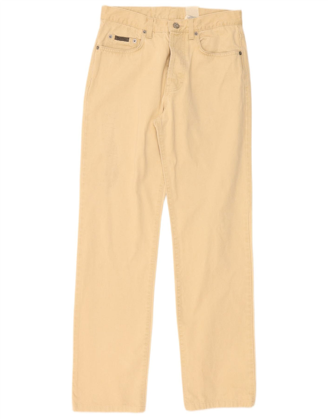 Мужские прямые джинсы Calvin Klein W30 L30, бежевый хлопок