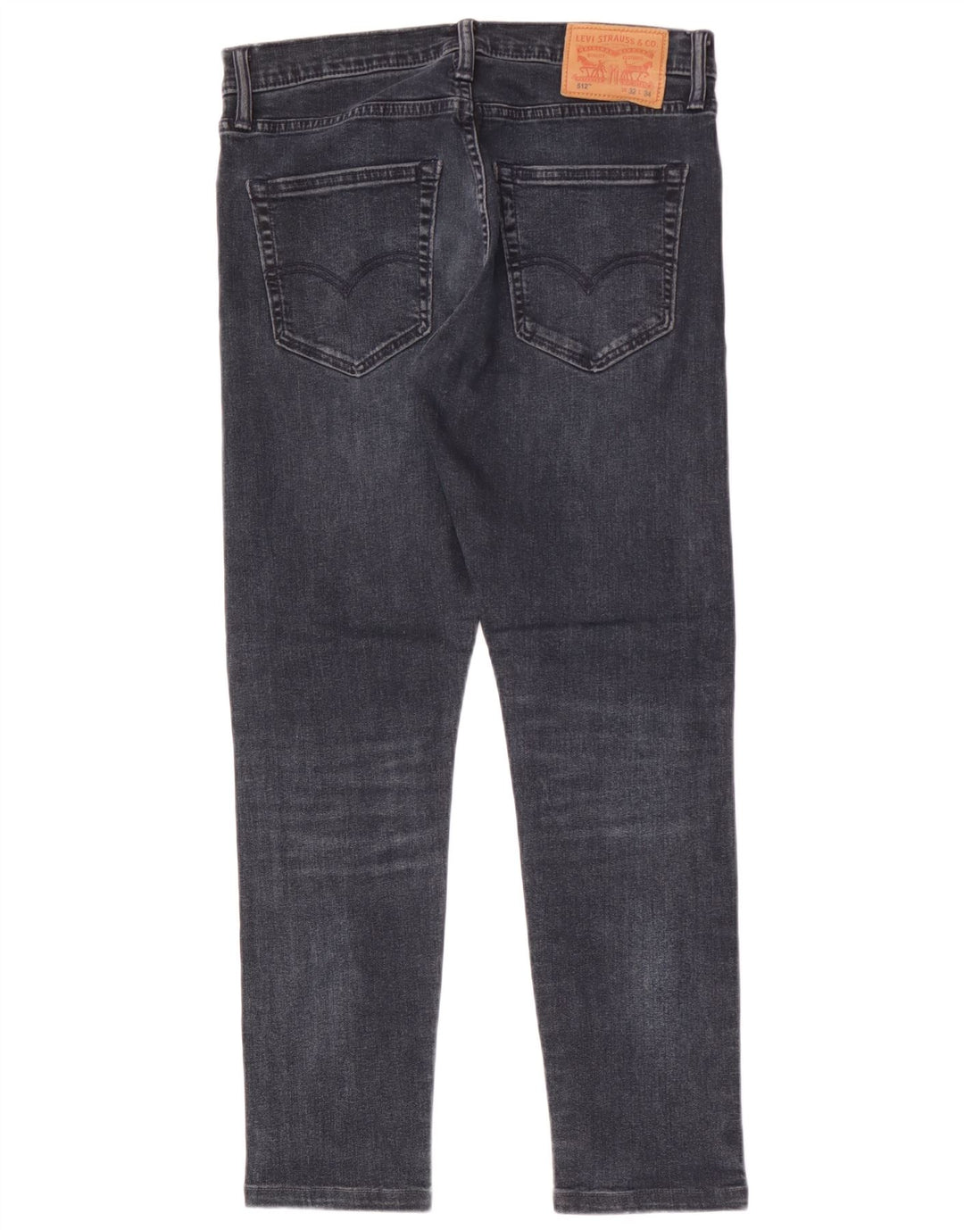 Мужские зауженные джинсы Levi's 512 W32 L29 Серые