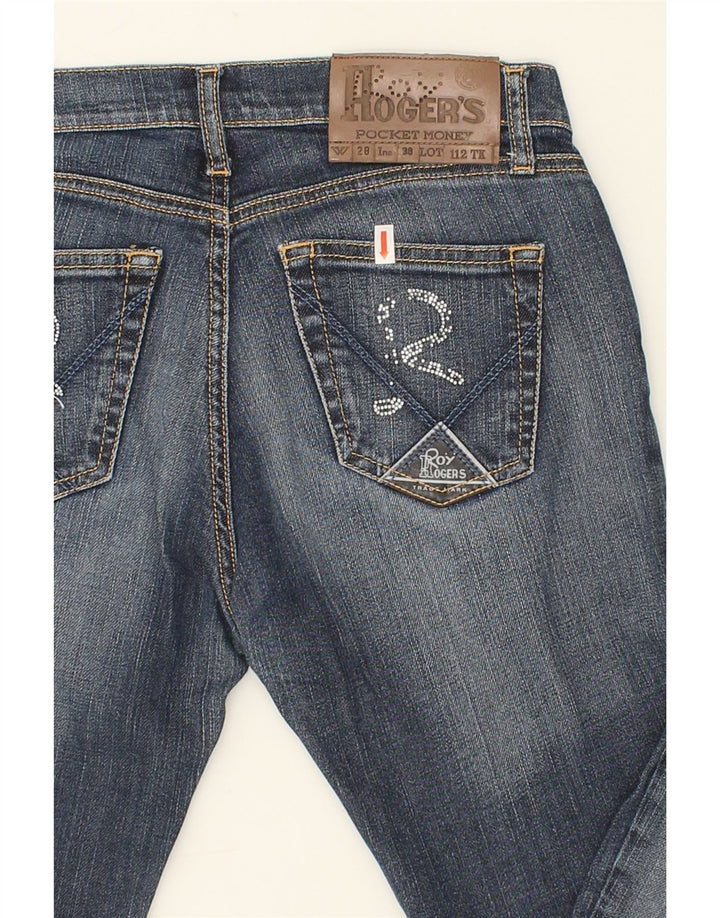 ROY ROGERS Womens Slim Jeans W28 L25 Blue Cotton Vintage Roy Rogers and Second-Hand Roy Rogers from Messina Hembry 