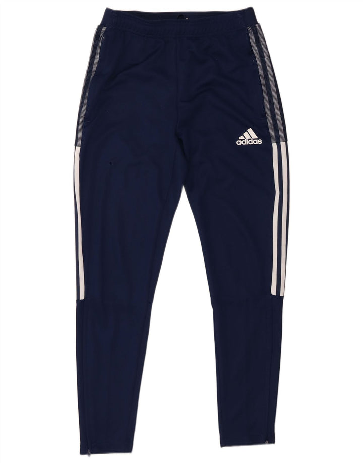 Мужские спортивные брюки Adidas Aeroready, маленькие темно-синие, полиэстер