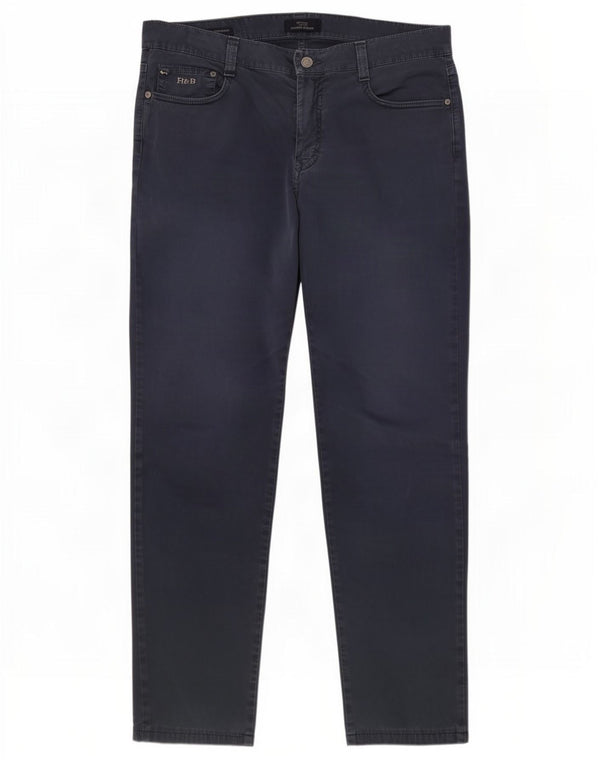 Harmont & Blaine Мужские повседневные брюки узкого кроя IT 50 Large W36 L30 Синие