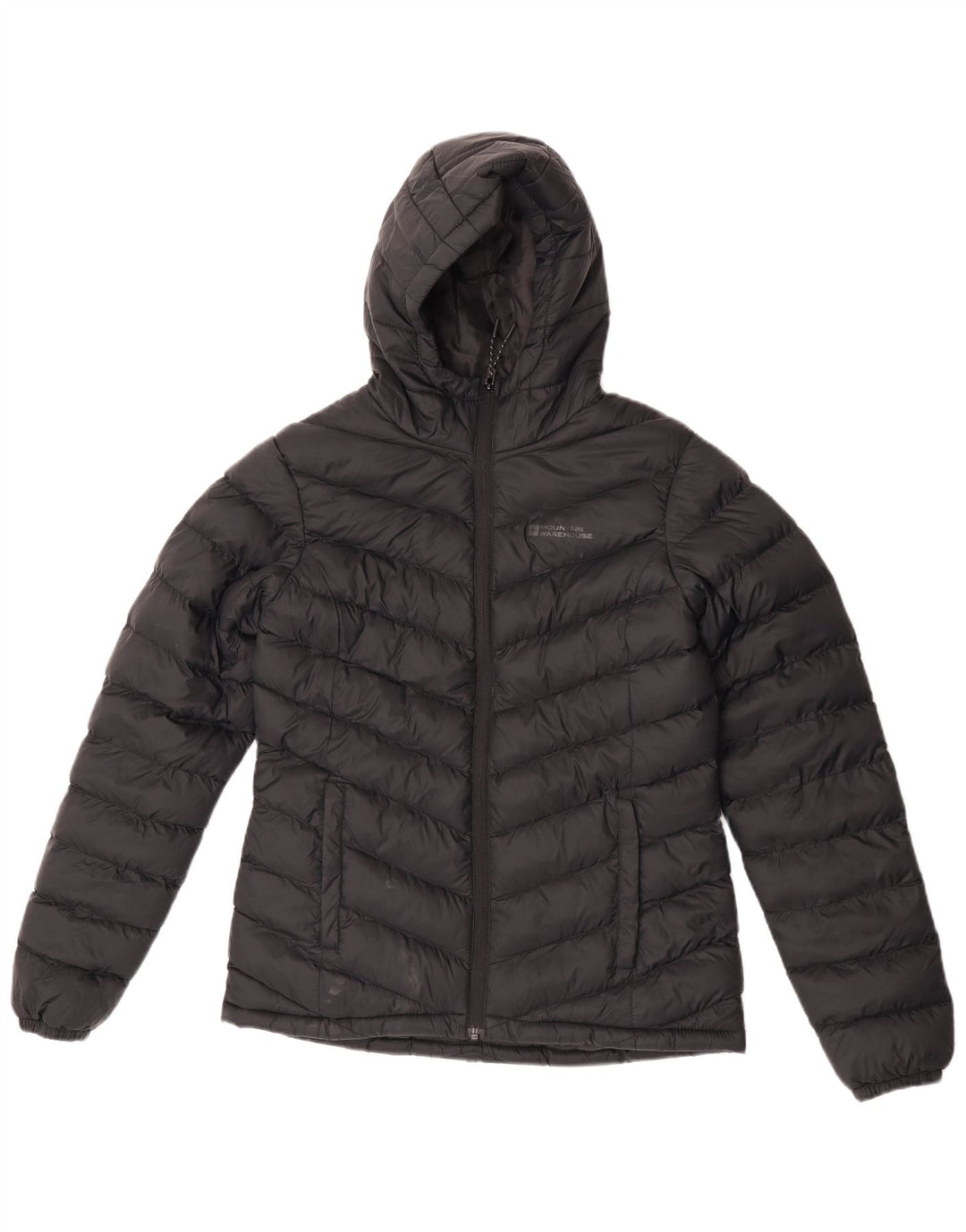 Женская утепленная куртка с капюшоном Mountain Warehouse UK 6 XS, черный полиэстер