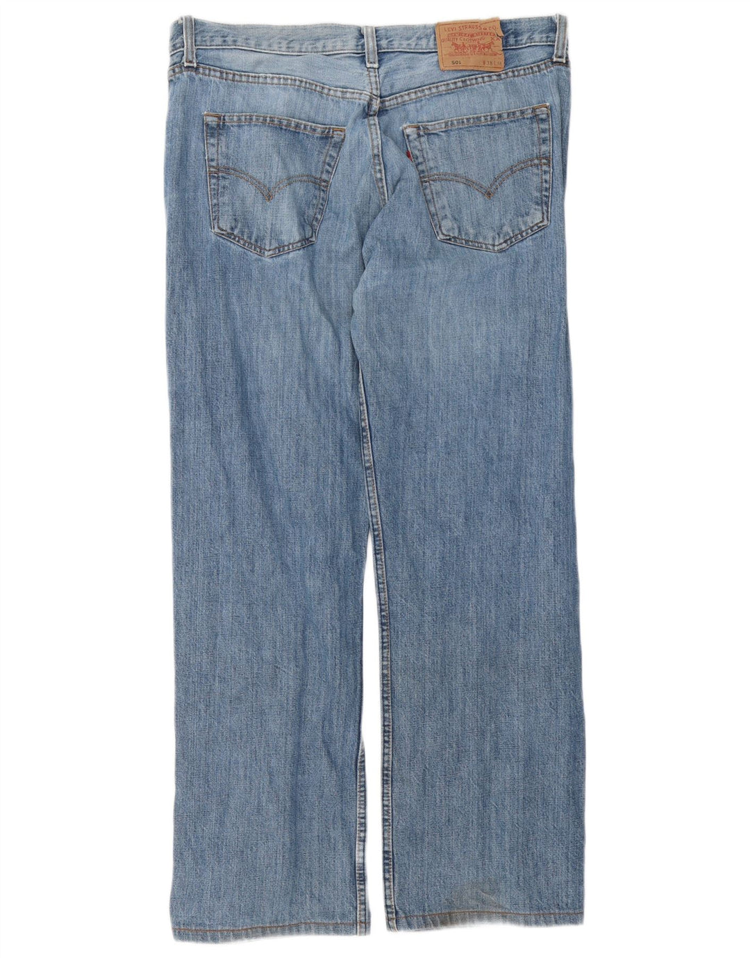 Мужские прямые джинсы Levi's 501 W38 L30 синие, хлопок