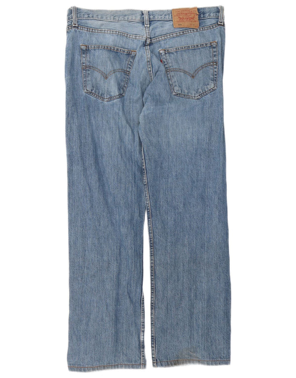 Мужские прямые джинсы Levi's 501 W38 L30 синие, хлопок