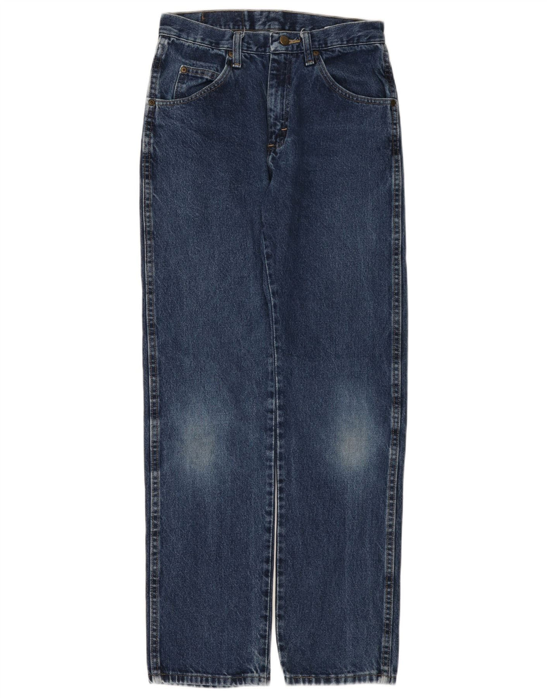 Мужские прямые джинсы Wrangler стандартного кроя W29 L32, синий хлопок