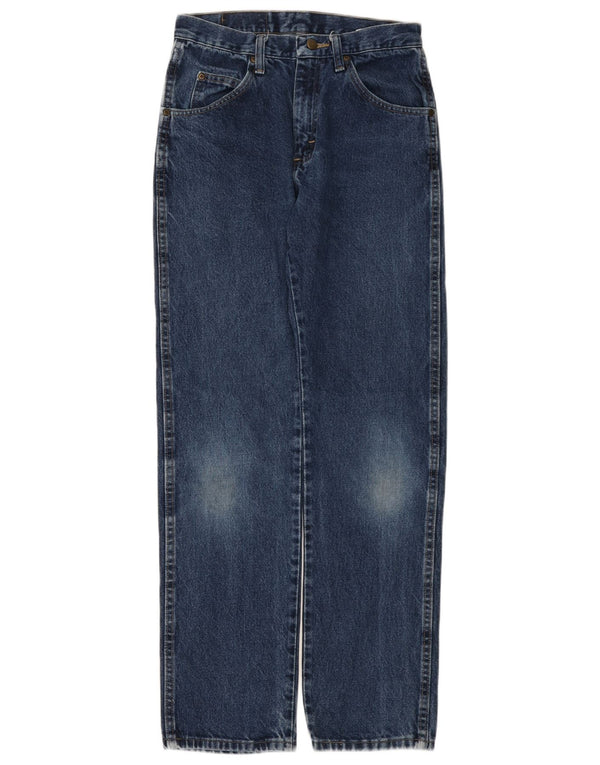 Мужские прямые джинсы Wrangler стандартного кроя W29 L32, синий хлопок