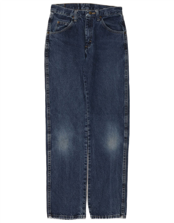 Мужские прямые джинсы Wrangler стандартного кроя W29 L32, синий хлопок
