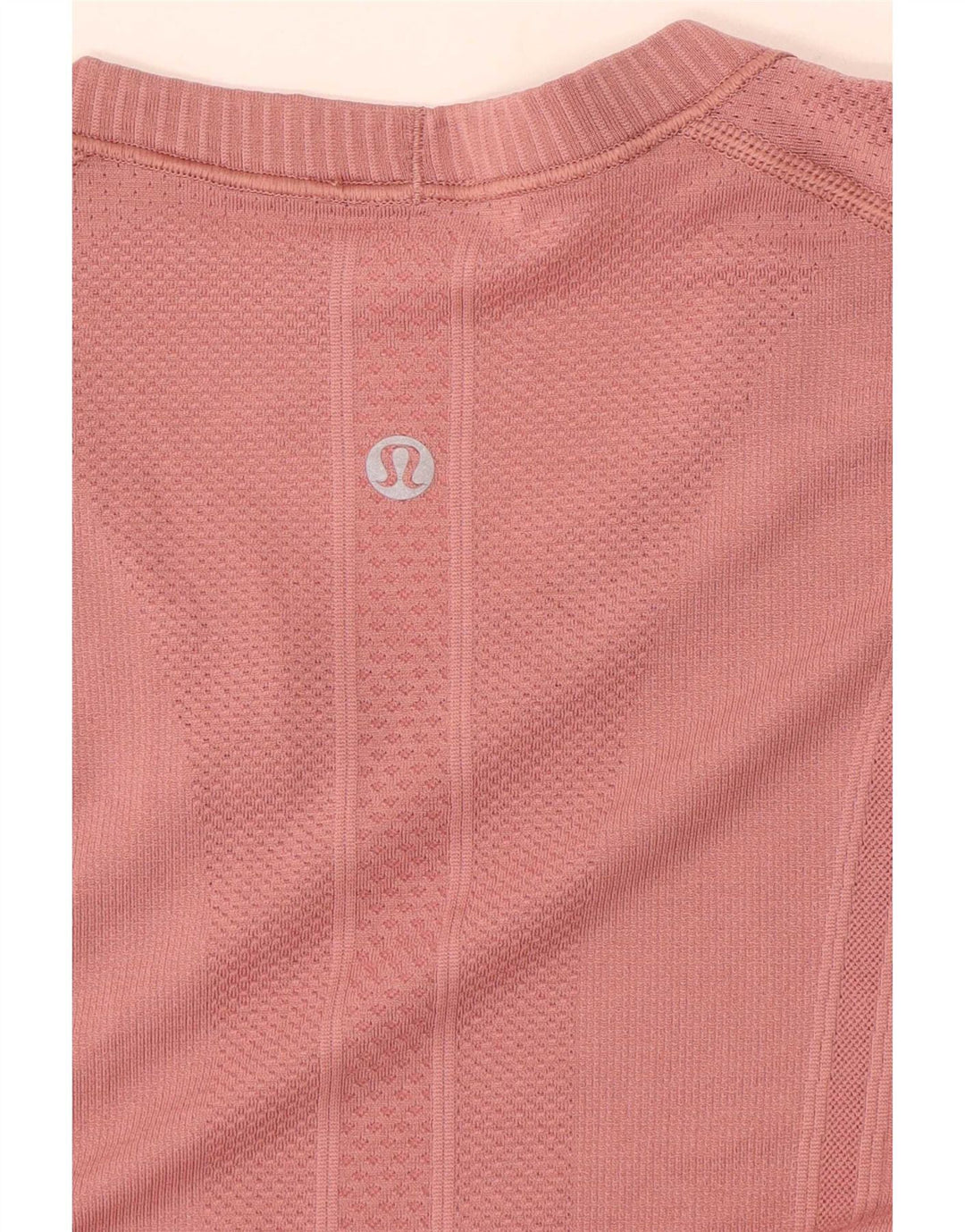 Женский топ Lululemon с длинным рукавом UK 12, средний розовый