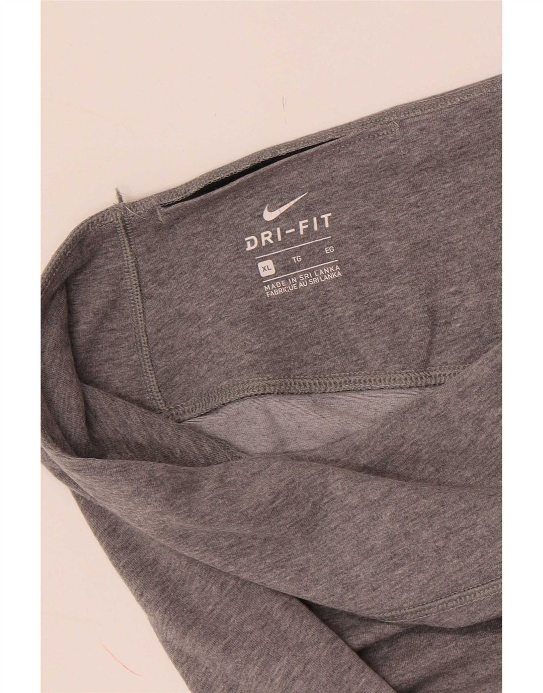 Женские леггинсы с рисунком Nike Dri Fit UK 18 XL, серые