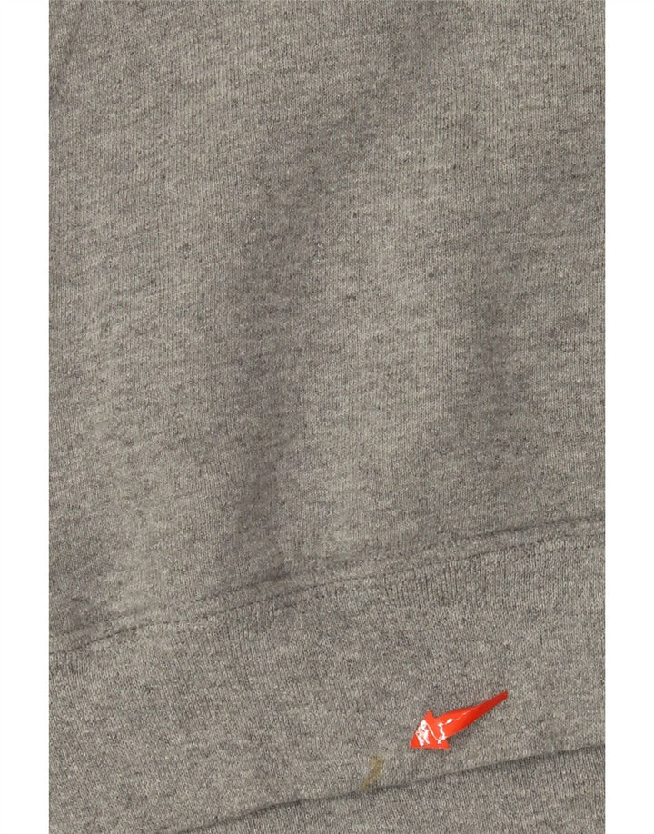 Мужской джемпер с капюшоном RUSSELL ATHLETIC Wildcats, маленький серый в крапинку