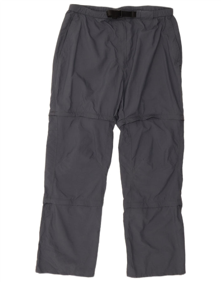 Женские прямые походные брюки Rohan Medium W30 L27, серые, полиамид