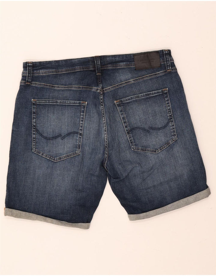 JACK & JONES Мужские джинсовые шорты 2XL W42 Синие, хлопок