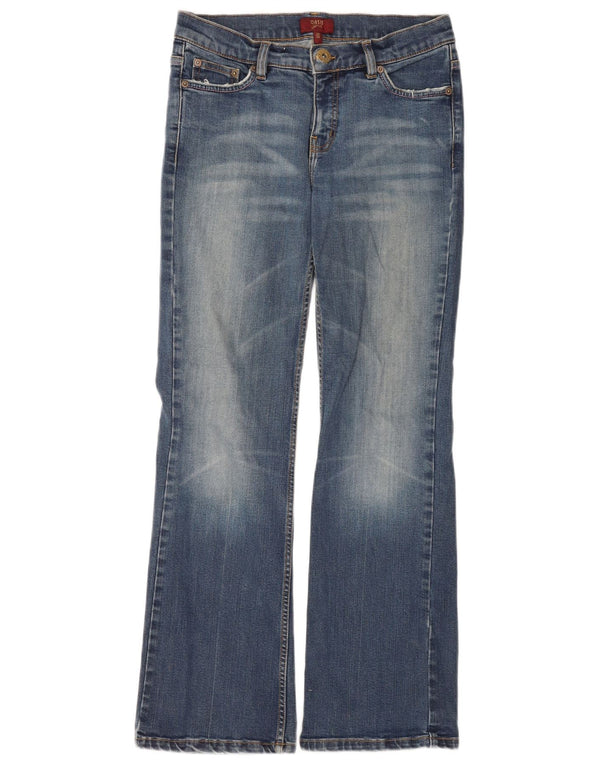 Женские джинсы Oasis Bootcut UK 10, маленькие W30 L28, синие, хлопок