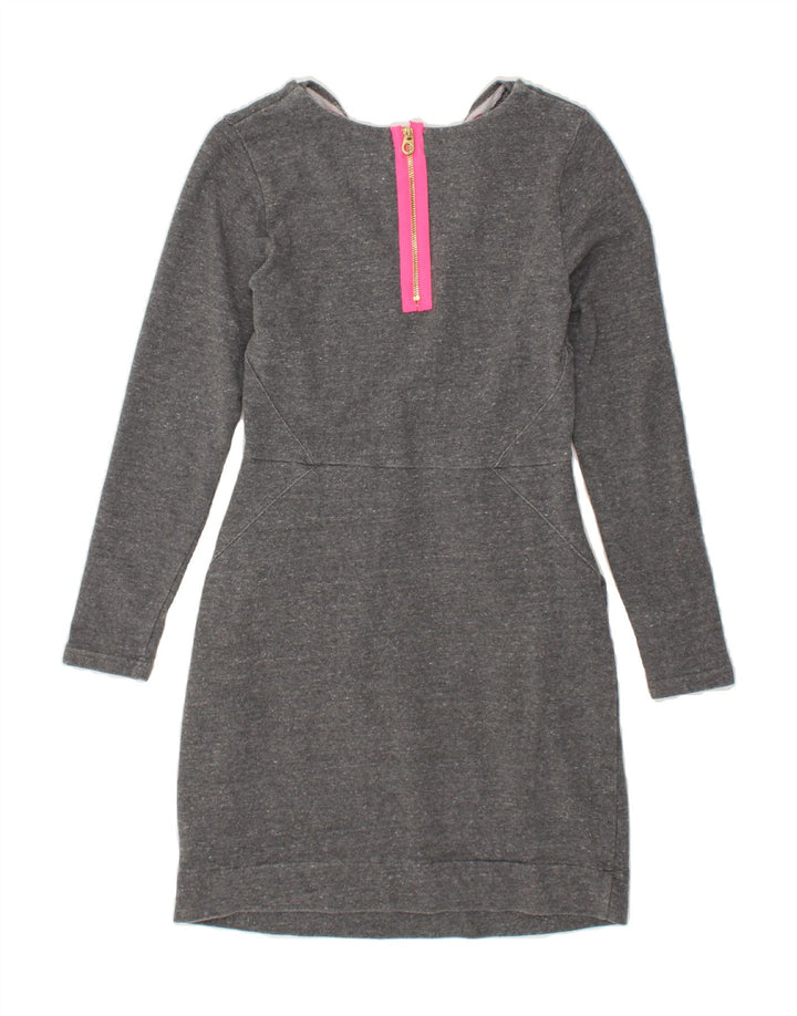 JOULES Womens Jersey Basic Dress UK 10 Small  Grey | Vintage Joules | Thrift | Second-Hand Joules | Used Clothing | Messina Hembry 