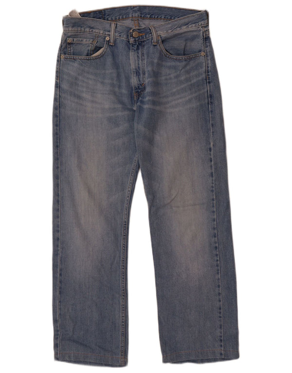 Мужские прямые джинсы Levi's 505 W30 L27 синие, хлопок