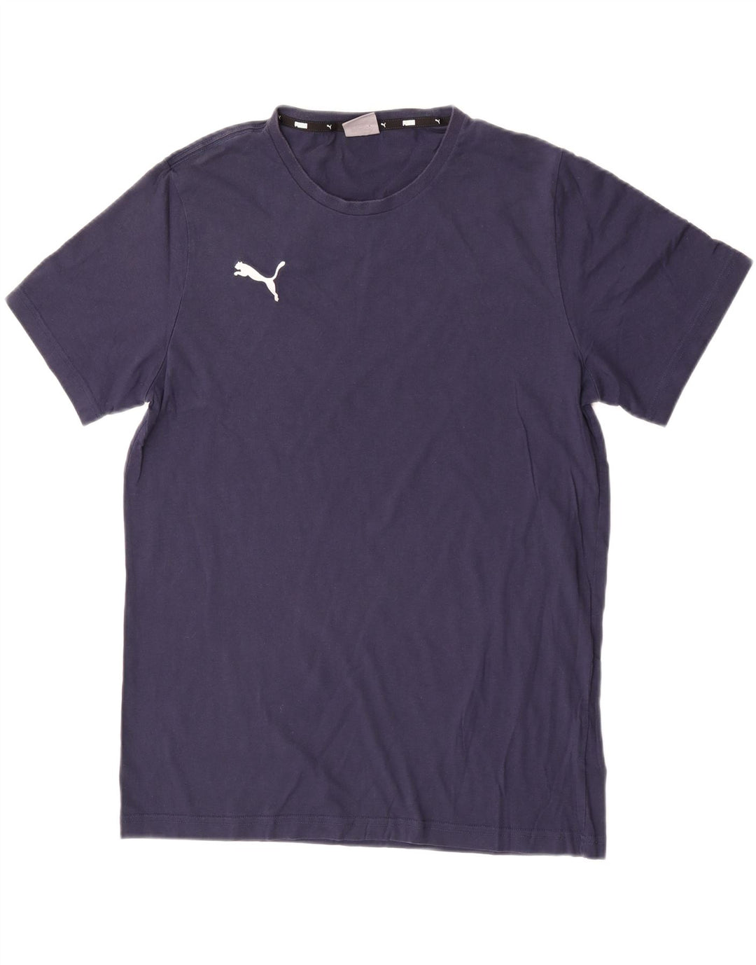 Мужская футболка Puma, большой темно-синий хлопок