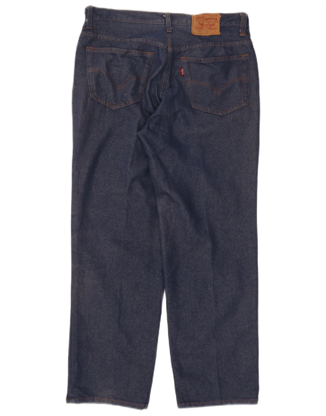 Женские прямые джинсы Levi's 501 W30 L28 темно-синие