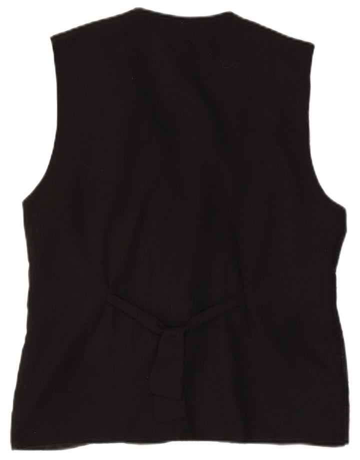 Жилет женский ACCORDO UK 14 средний черный в стиле пэчворк