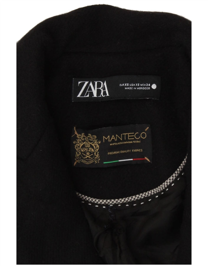 Женское пальто свободного кроя Zara UK 6 XS, черное