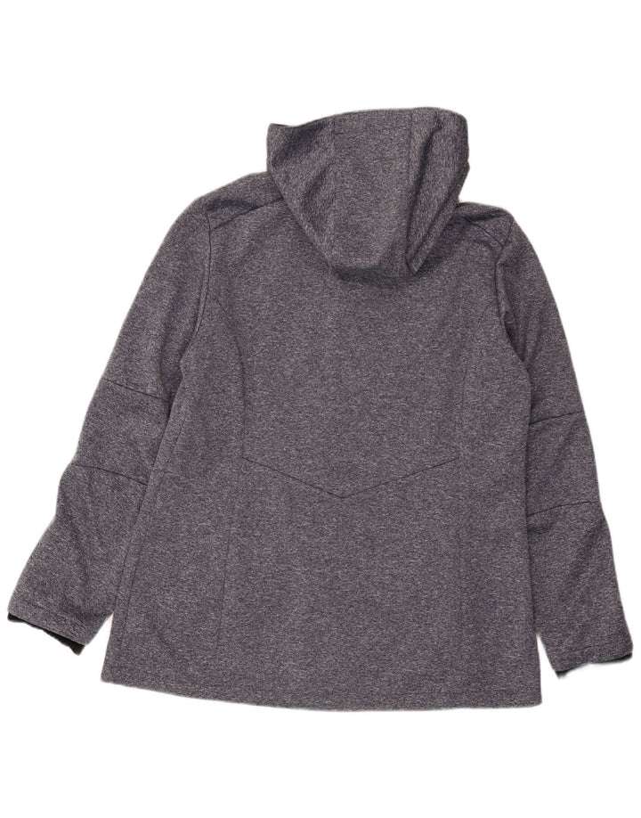 Женская ветровка CMP с капюшоном UK 18 XL, синяя крапинка из полиэстера