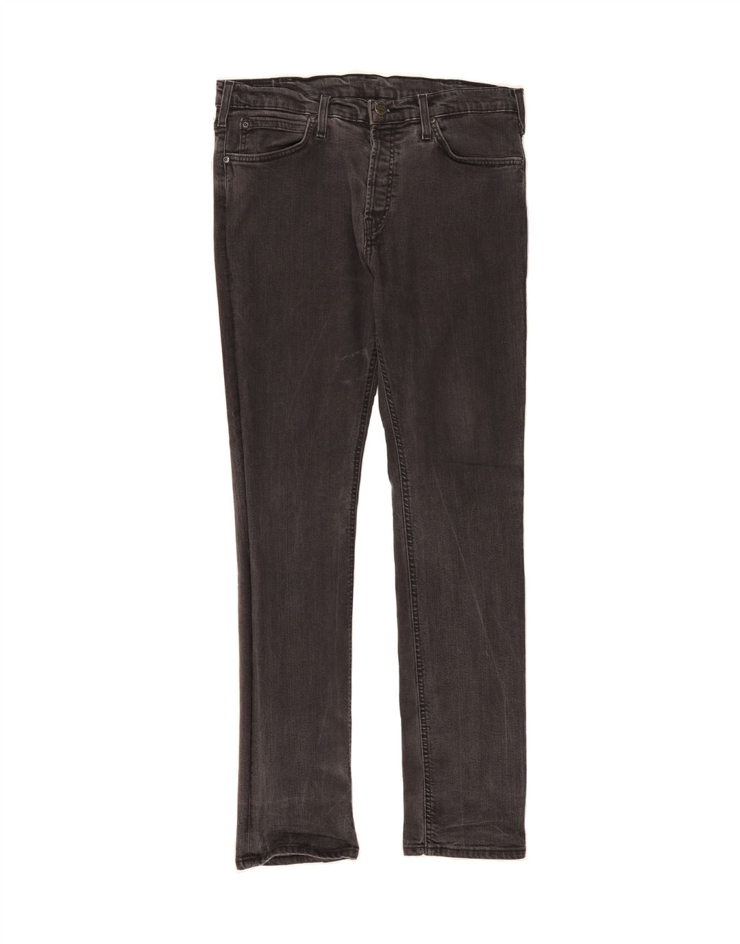 LEE Mens Jegger Slim Jeans W34 L32 Grey Cotton Vintage Lee and Second-Hand Lee from Messina Hembry 