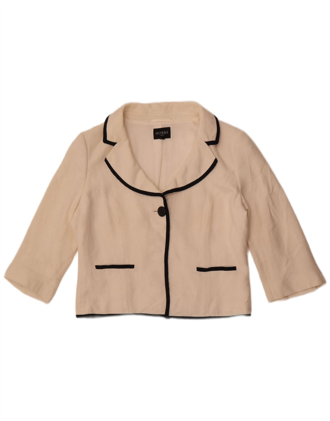 Hobbs Женский комплект из 2 предметов с рукавом 3/4, Великобритания, 16, большая белая вискоза