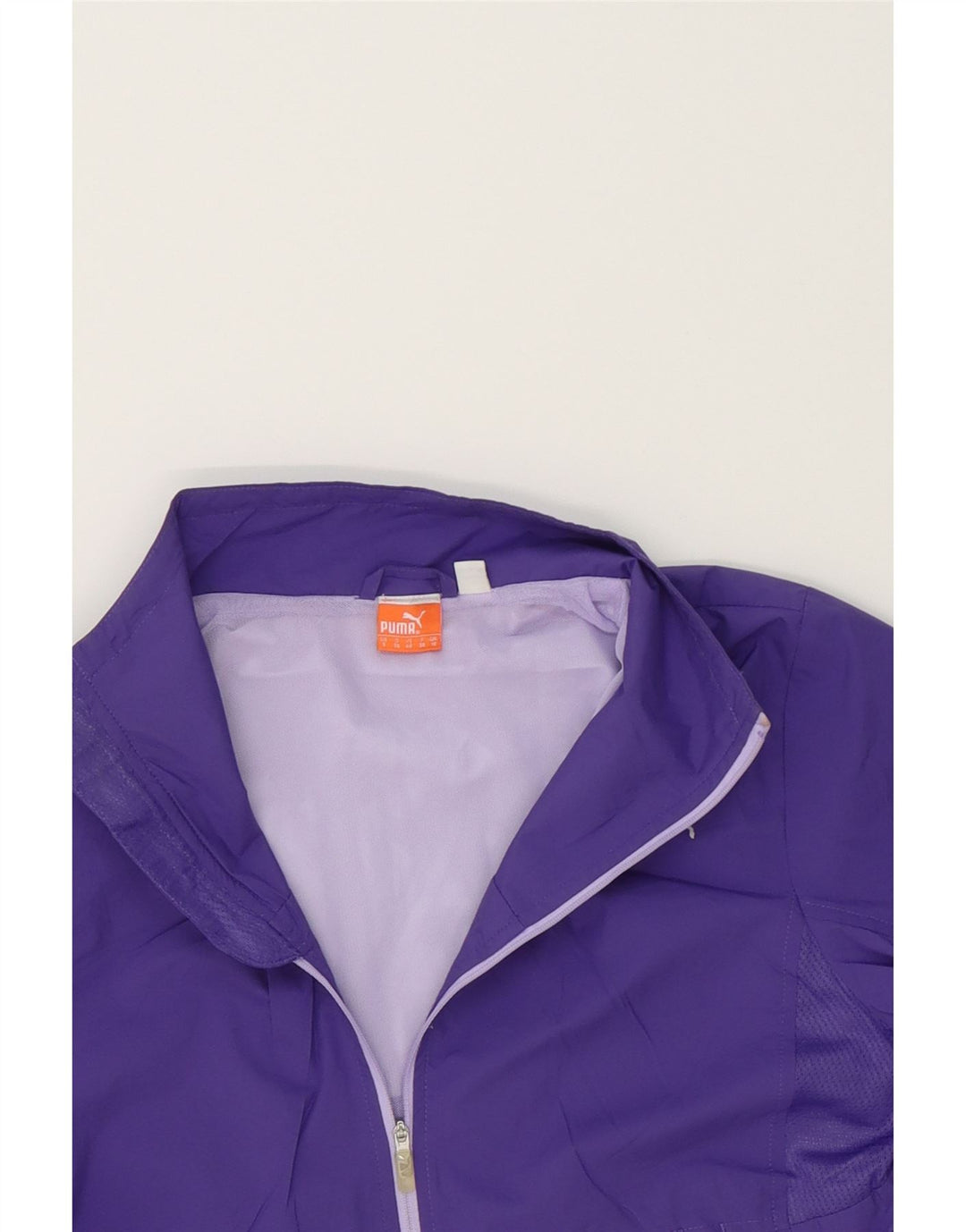 PUMA Womens Tracksuit Top Jacket UK 10 Small  Purple Polyester Vintage Puma and Second-Hand Puma from Messina Hembry 
