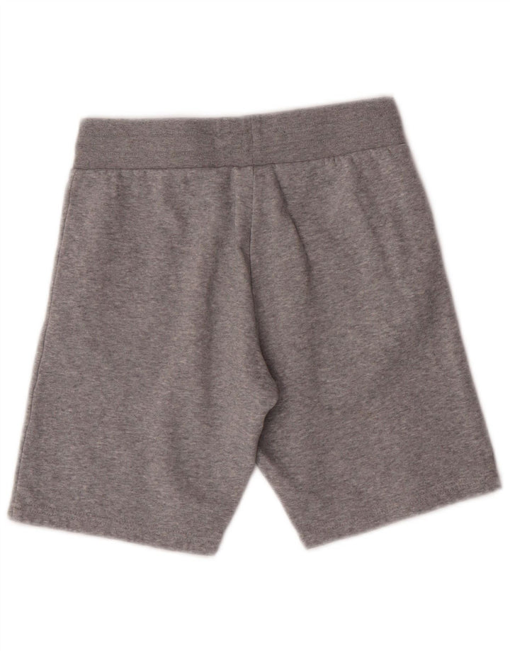 ADIDAS Boys Sport Shorts 9-10 Years  Grey Cotton