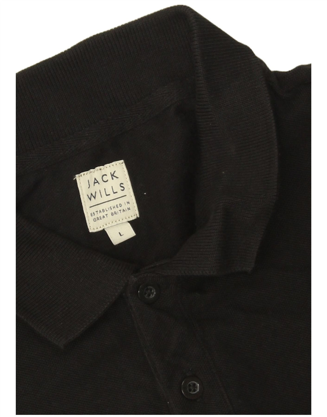 Мужская рубашка поло Jack Wills, большой черный хлопок