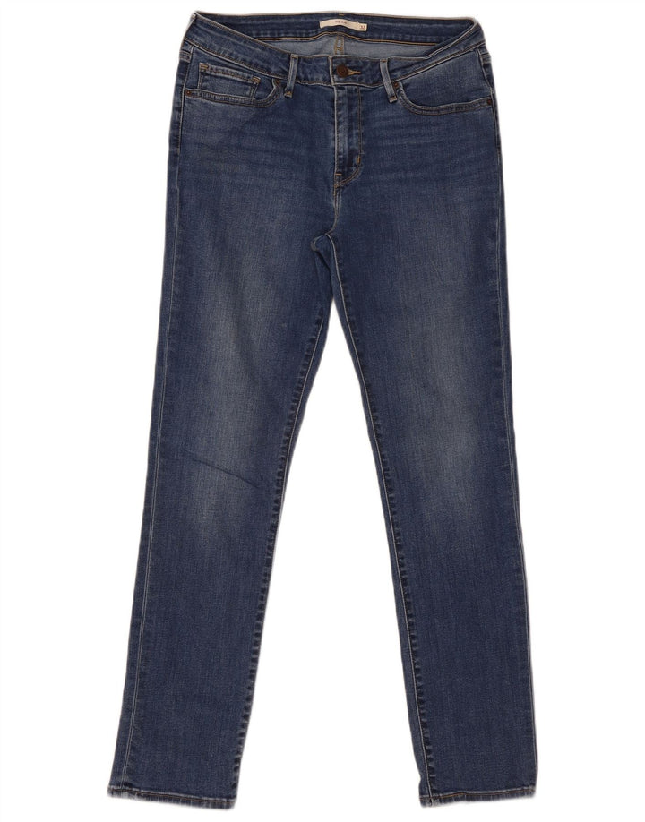 Женские узкие джинсы Levi's 711 W32 L30 синие, хлопок