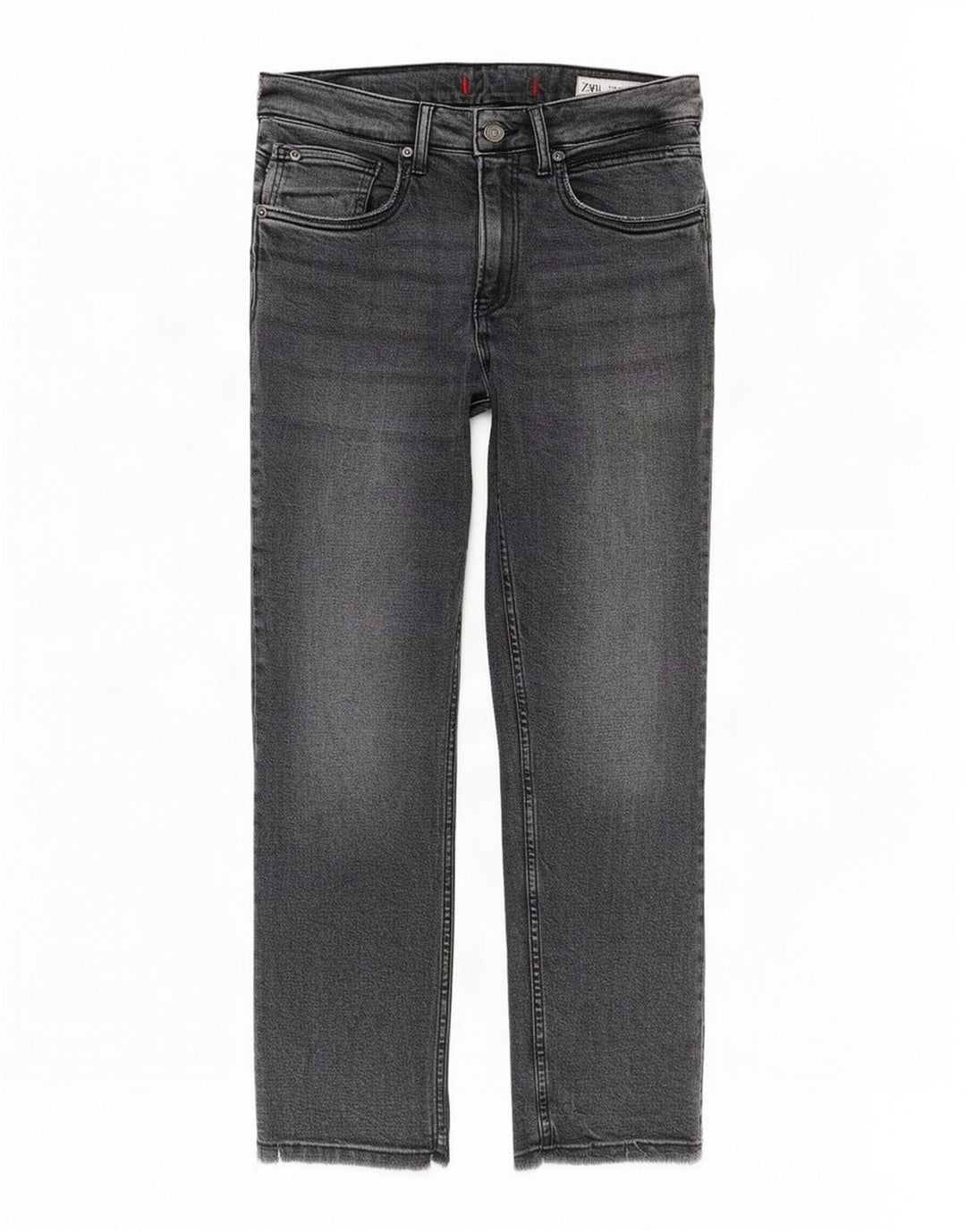 Женские прямые джинсы Zara EU 38, маленькие W28 L26, серые