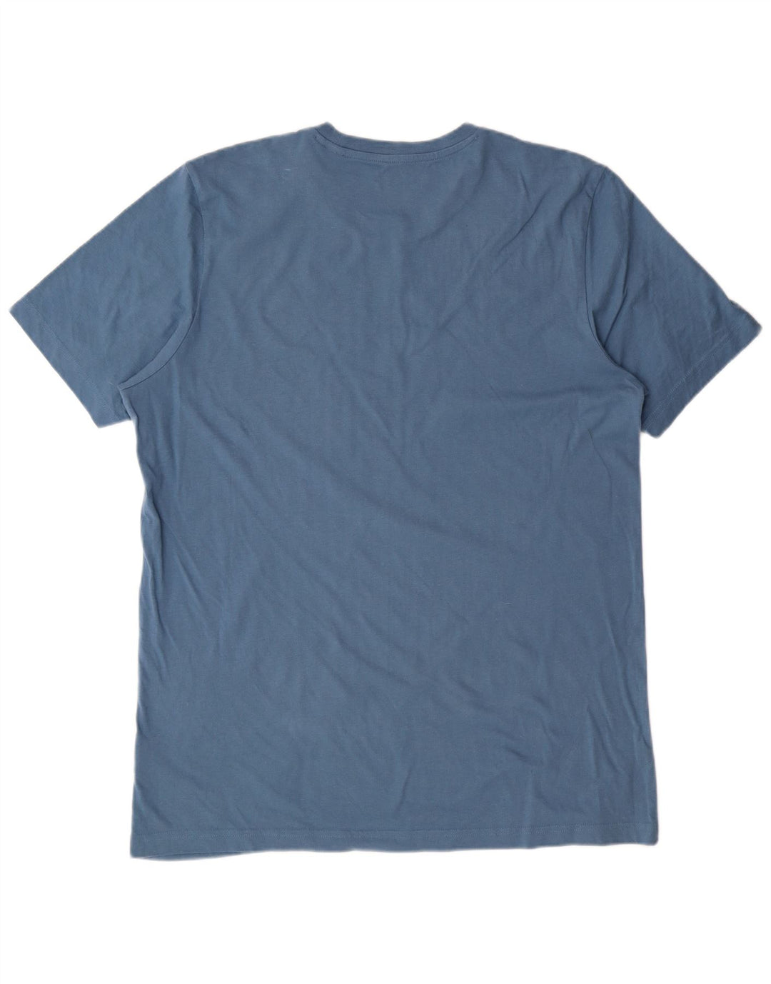 ADIDAS Mens Graphic T-Shirt Top Large Blue Cotton
