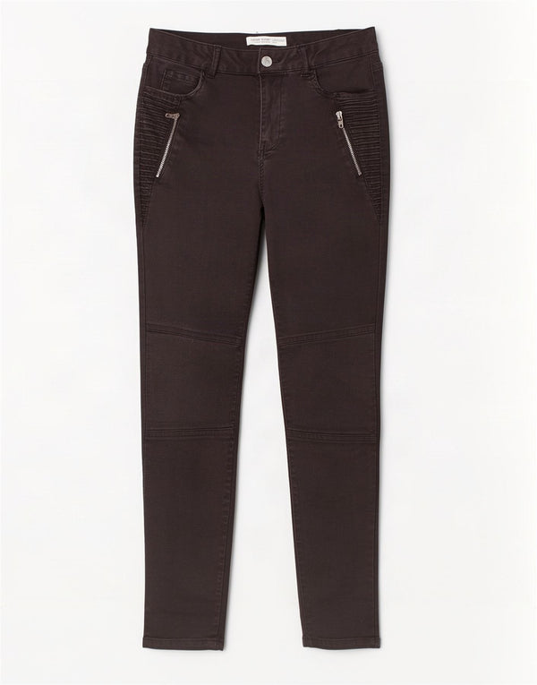 Женские джинсы скинни Zara EU 38, маленькие W28 L27, черные