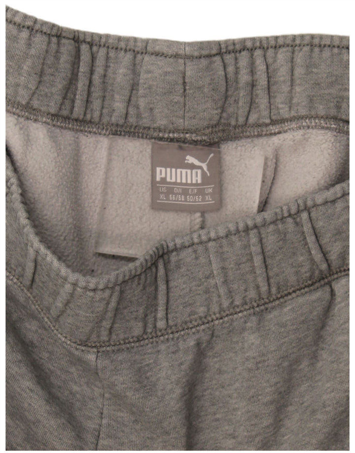 Мужские спортивные брюки с рисунком Puma, джоггеры, XL, серые