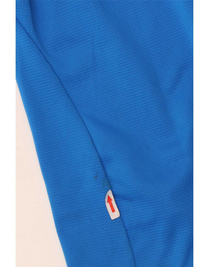 Мужской топ Puma с длинным рукавом 2XL синий полиэстер