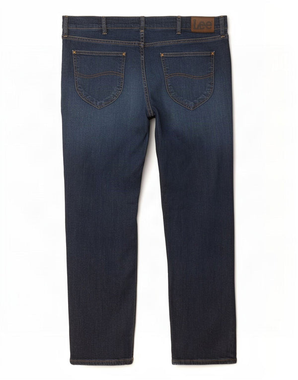 Мужские прямые джинсы Lee Legendary Regular Fit W38 L32, темно-синие, хлопок