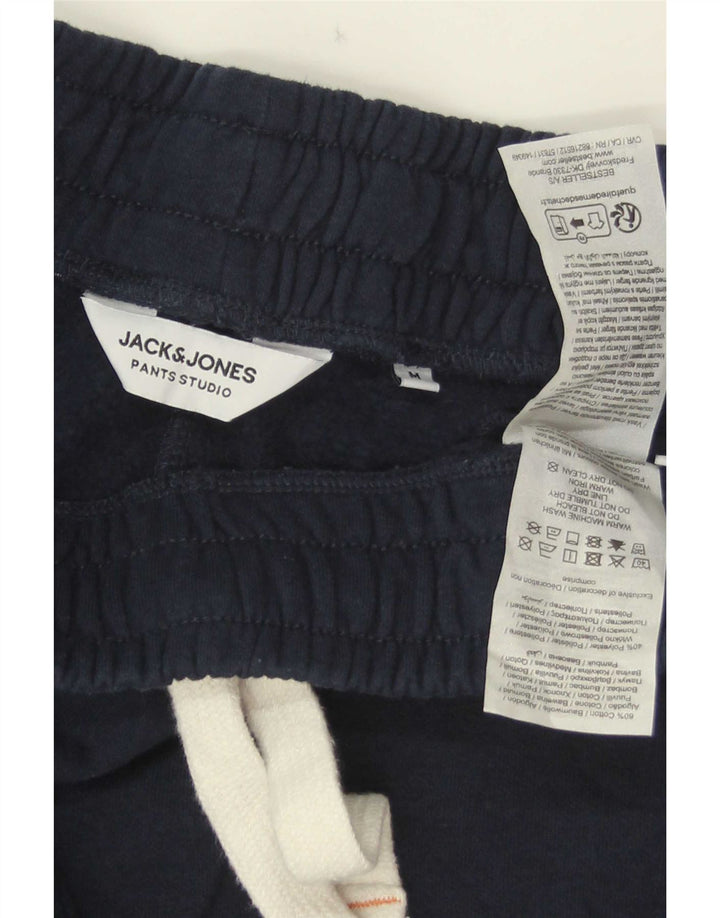 Мужские спортивные брюки Jack & Jones, джоггеры, средний темно-синий, хлопок