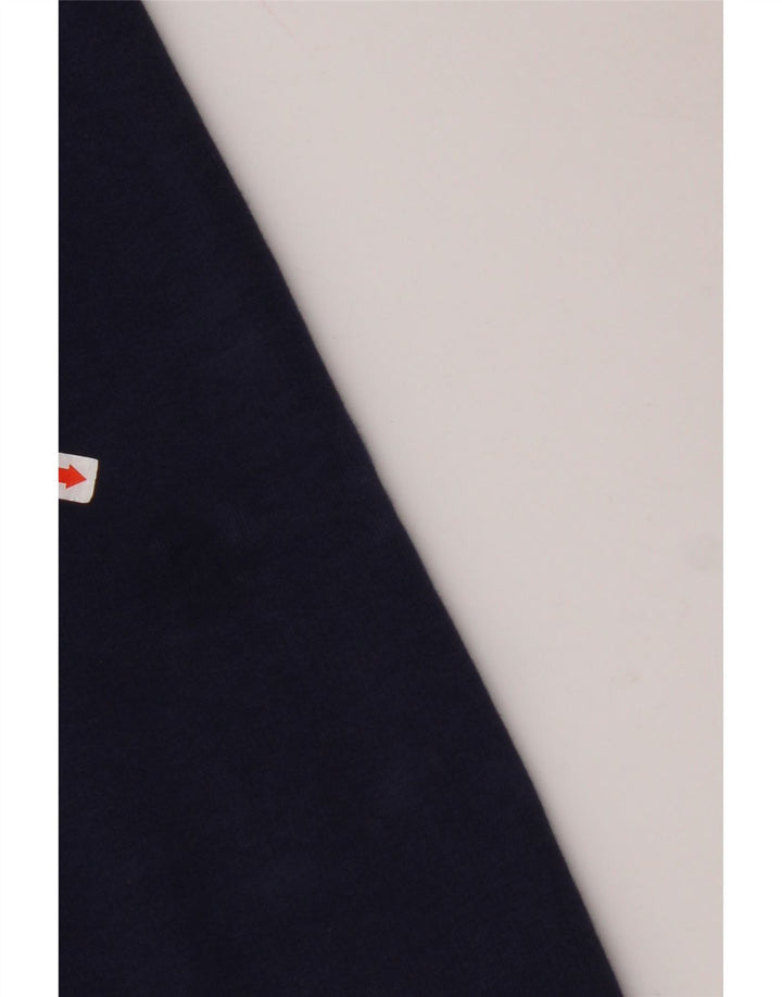 Мужской джемпер с капюшоном PUMA темно-синий, хлопок среднего размера