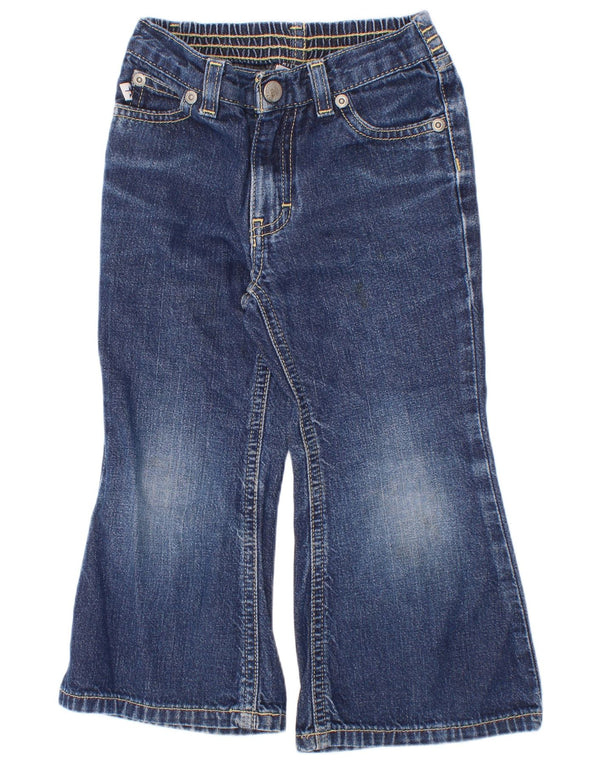 Расклешенные джинсы для девочек Tommy Hilfiger 2–3 года W20 L14, синий хлопок