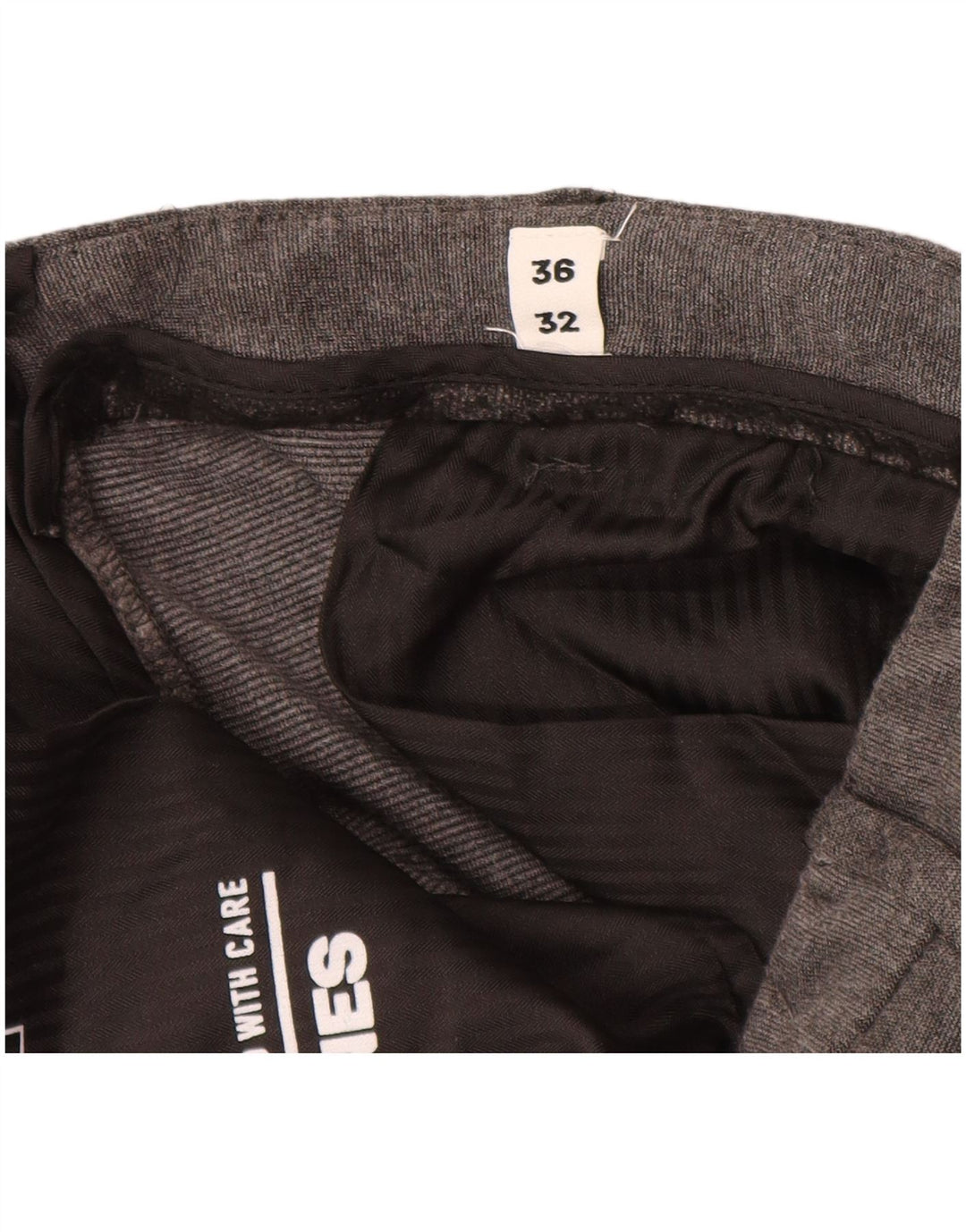 JACK & JONES Мужские брюки-чиносы Marco Slim W36 L32 Серые вискозы