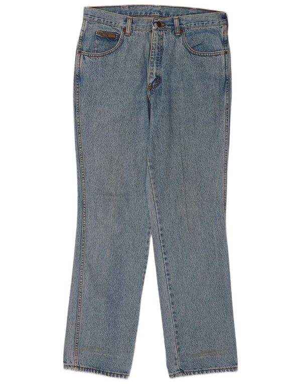 Мужские прямые джинсы Wrangler Texas W34 L32, синий хлопок