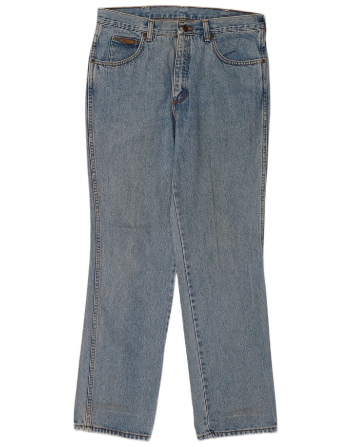 Мужские прямые джинсы Wrangler Texas W34 L32, синий хлопок