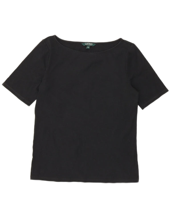 Женская футболка Ralph Lauren Top UK 14, большая черная