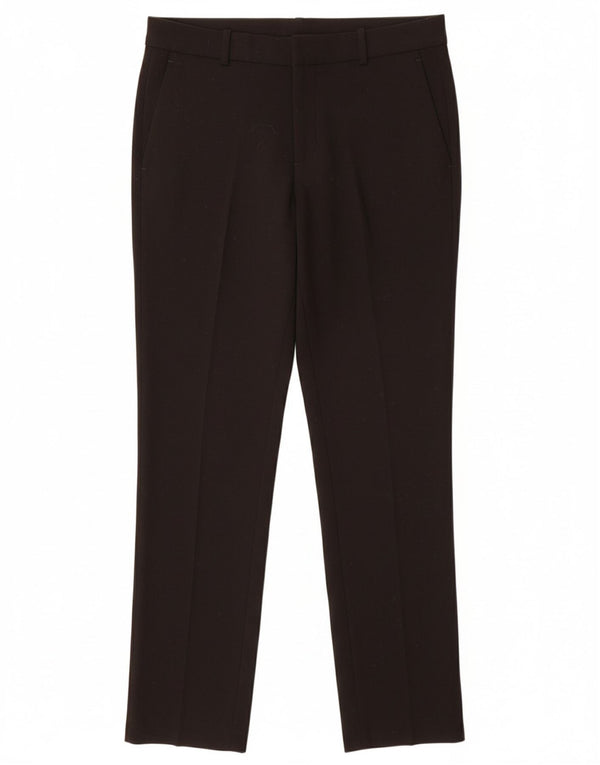 Женские узкие брюки чинос DKNY, США 6, средний размер W32 L29, черный полиэстер