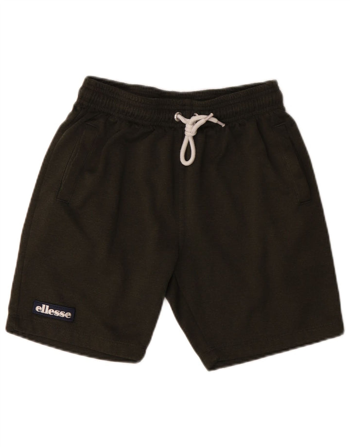 Спортивные шорты Ellesse для мальчиков 12-13 лет, хаки, полиэстер