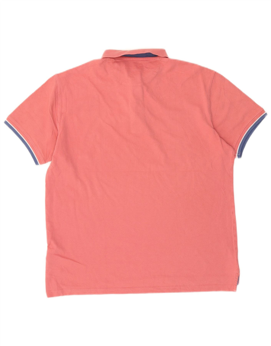 Мужская рубашка-поло Massimo Dutti XL, розовый хлопок