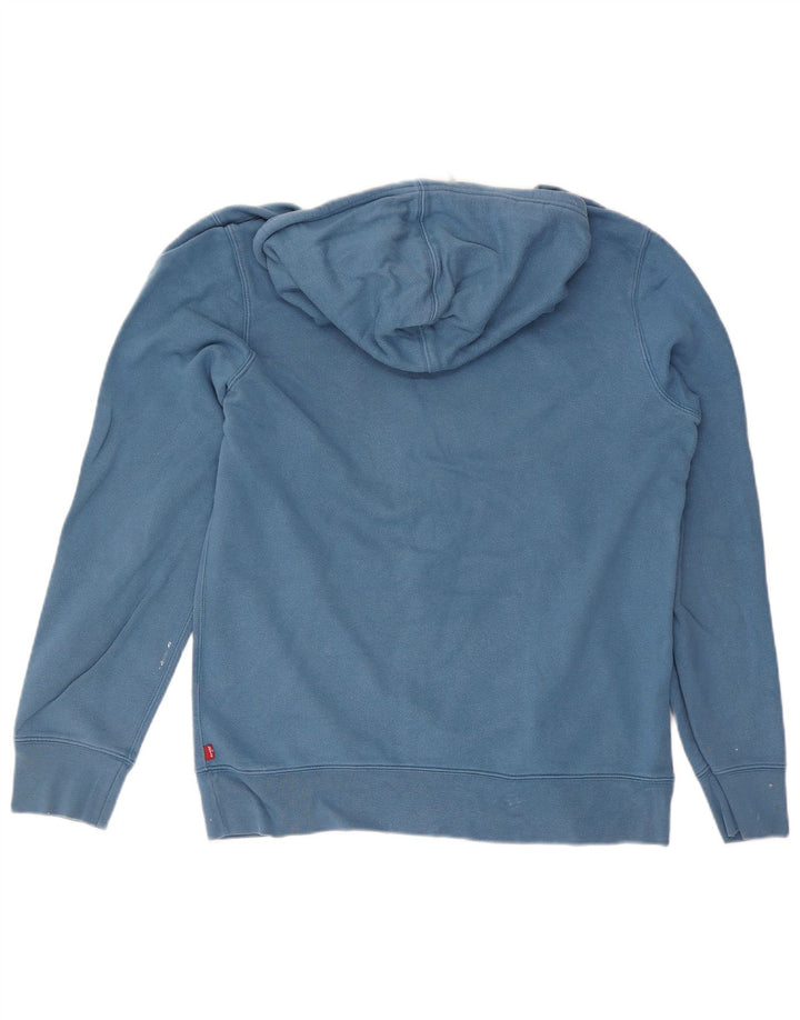 Мужской джемпер с капюшоном Levi's, большой синий, хлопковый