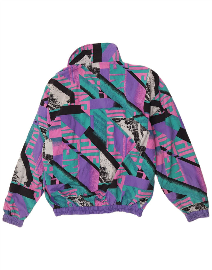 Мужской спортивный костюм Pandora с графическим рисунком, верхняя куртка XL, фиолетовый с геометрическим рисунком